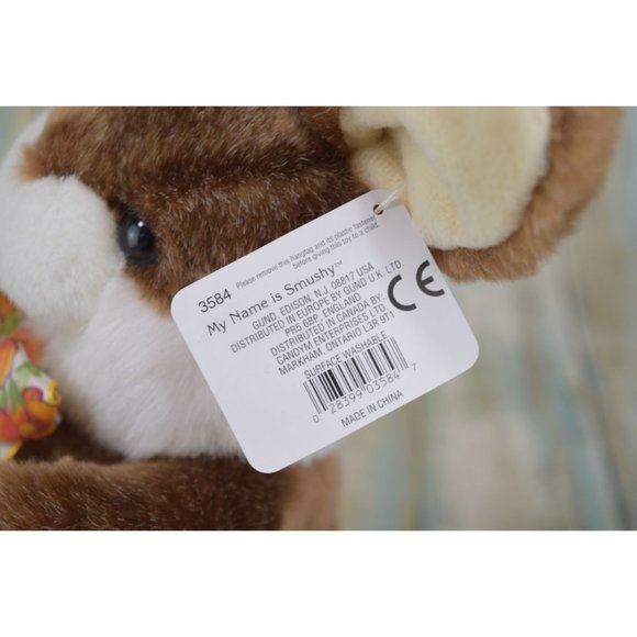 Gund Smushy Bunny Rabbit Plush 10" Stuffed Animal NWT - Picture 9 of 10